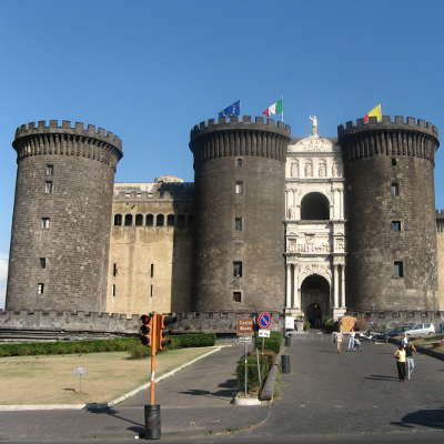 italie naples chateau